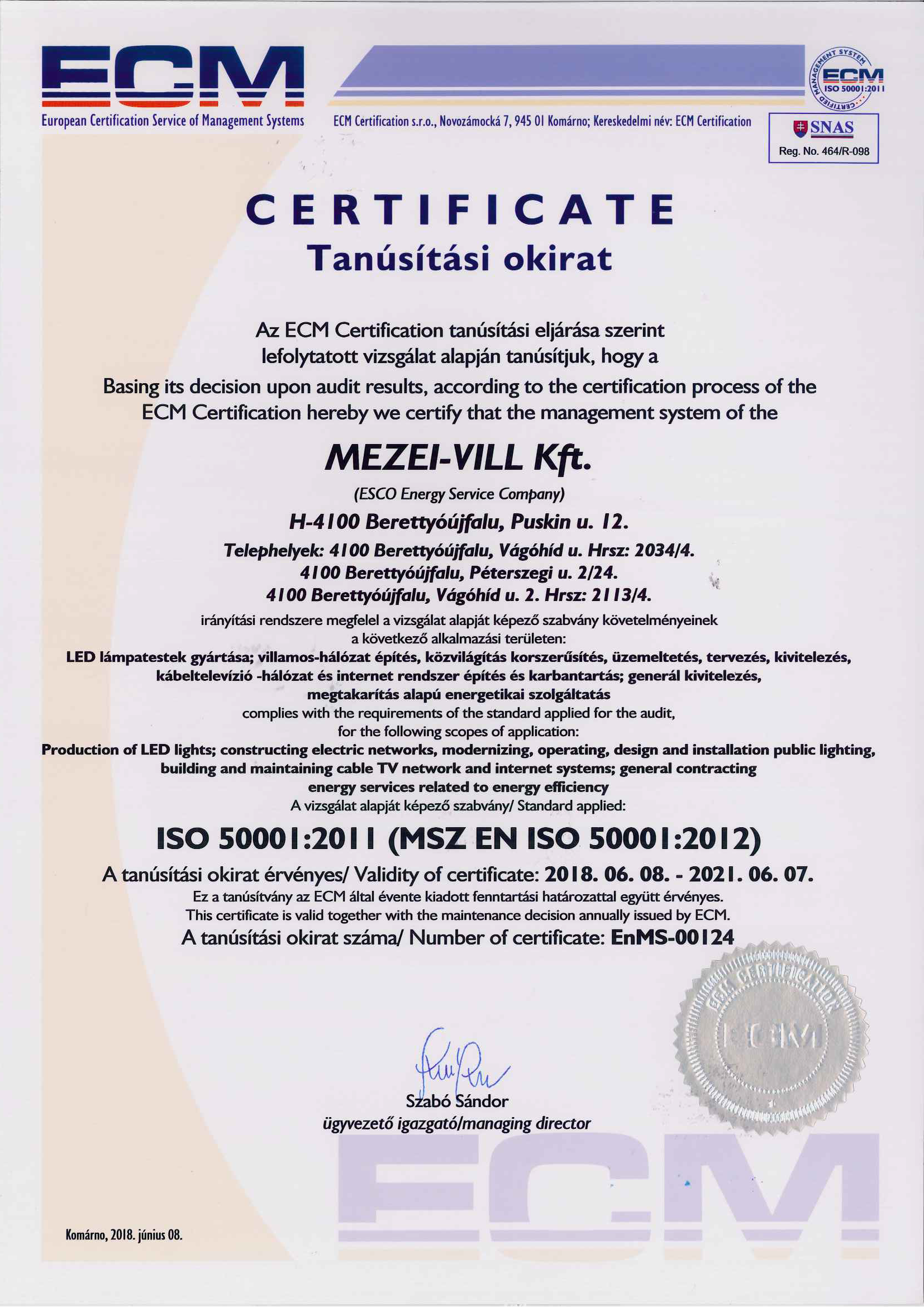 ISO 50001új