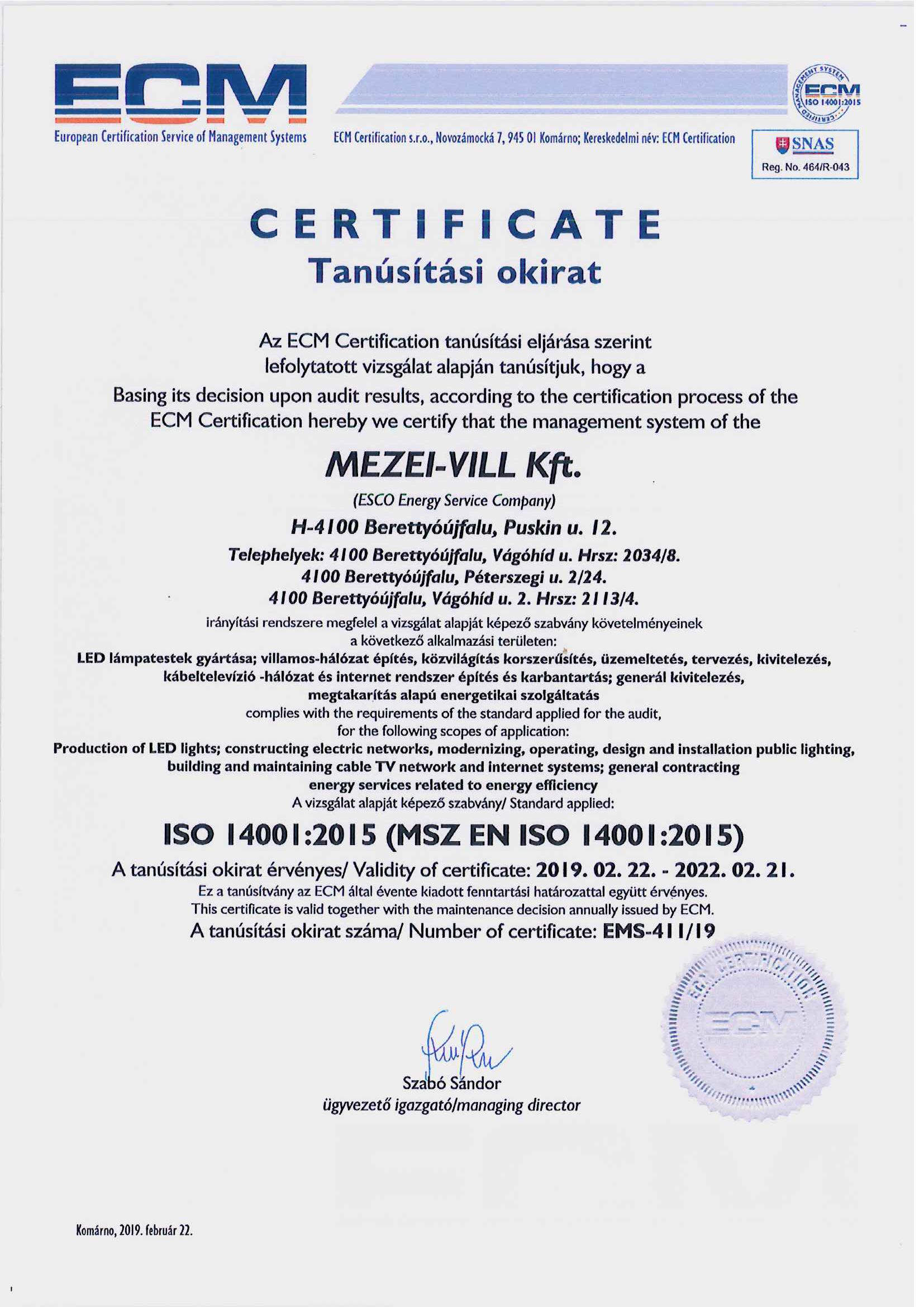 ISO 14001 